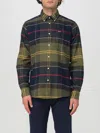 Barbour Edderton Tailored Shirt Classic Tartan In Grün