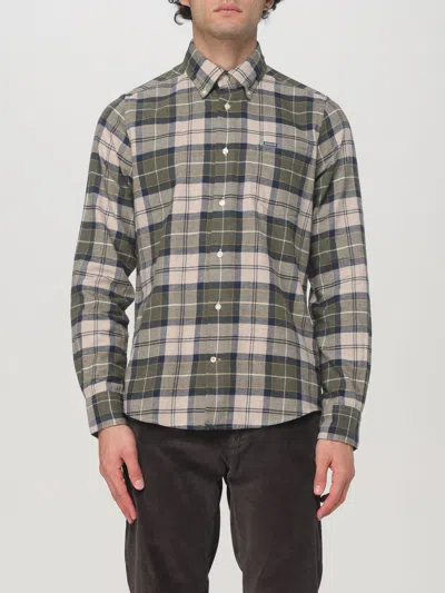 BARBOUR SHIRT BARBOUR MEN COLOR GREEN,G06645012