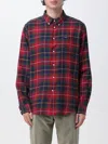 Barbour Fortrose Tartan-check Shirt In Red