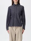Barbour Shirt  Woman Color Navy In Blue