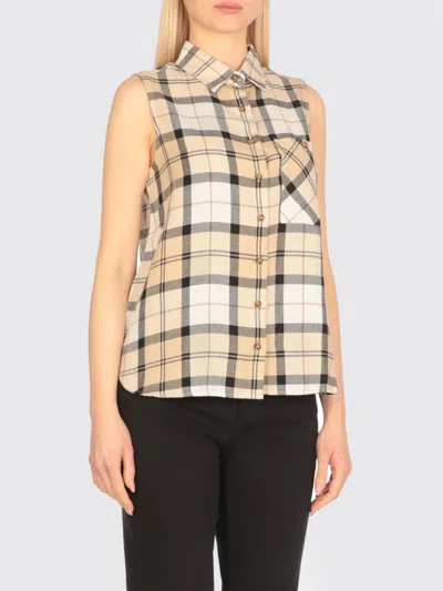 Barbour Camicia  In Misto Lino Check