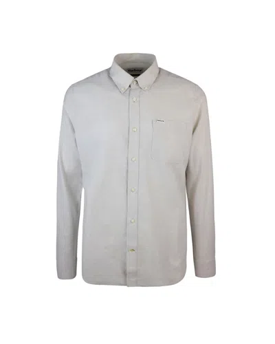 Barbour Long-sleeved Shirt In Beige