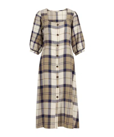 Barbour Shirt Dress In Multi