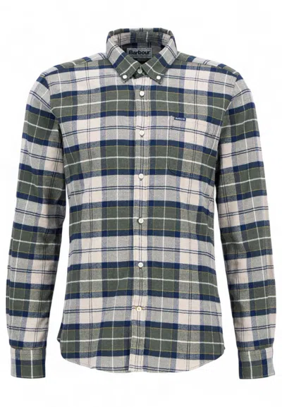 Barbour Shirt Man  Msh5014 Tn16 In Multi