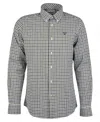 Barbour Finkle Tailored Shirt Shirts Blue In Green