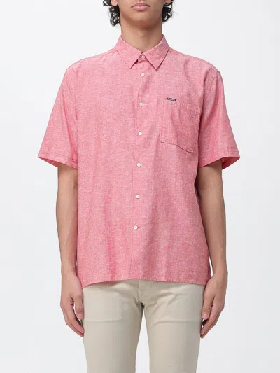 Barbour Shirt Men  In Pink