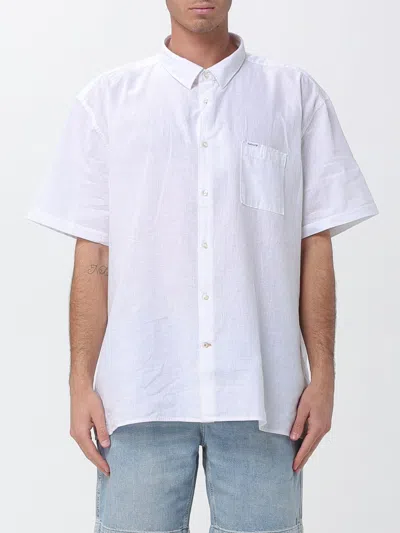 Barbour Shirt Men  In White