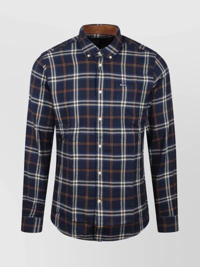 Barbour Shirt Plaid Button-down Collar In Multi