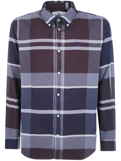 Barbour Shirt Tailored "iceloch" In Blue