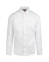 Barbour Comfort Stretch White Shirt In White