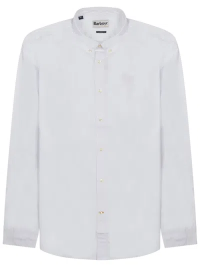 Barbour Shirt With Logo In White