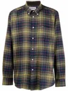 Barbour Fortrose Tartan Green Blue Shirt