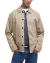 Barbour Short Regular Fit Rokig Waterproof Jacket In Washed Stone
