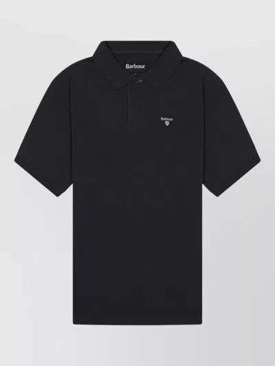 Barbour Short Sleeve Polo Shirt Collared Design In Multi