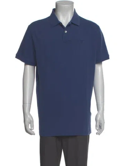Pre-owned Barbour Short Sleeve Shirt In Blue