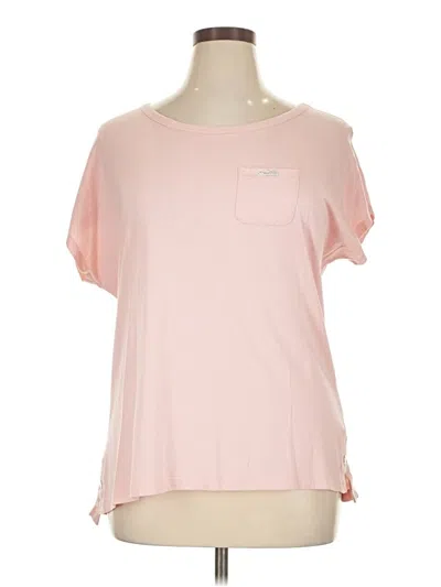 Pre-owned Barbour Short Sleeve T-shirt In Pink