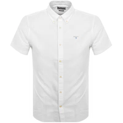 Barbour Short Sleeved Oxtown Shirt White