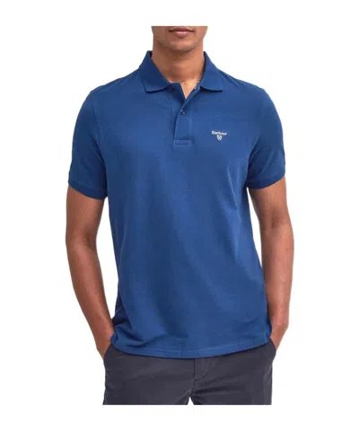 BARBOUR EMBROIDERED-LOGO POLO SHIRT