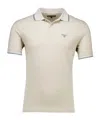 Barbour Cotton Austwick Polo Shirt In Beige