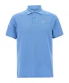 Barbour Short-sleeved Polo Shirt In Blue