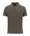 Barbour Embroidered Logo Polo Sports In Green