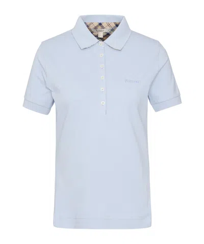 Barbour Short-sleeved Polo Shirt In White