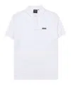 Barbour Short-sleeved Polo Shirt In White