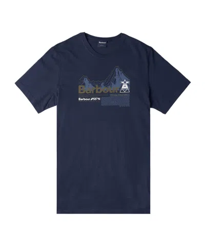 Barbour Short-sleeved T-shirt In Black