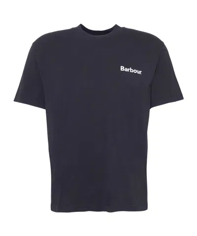 Barbour Short-sleeved T-shirt In Black