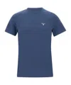 Barbour Short-sleeved T-shirt In Blue