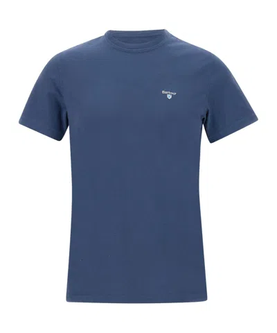 Barbour Short-sleeved T-shirt In Blue