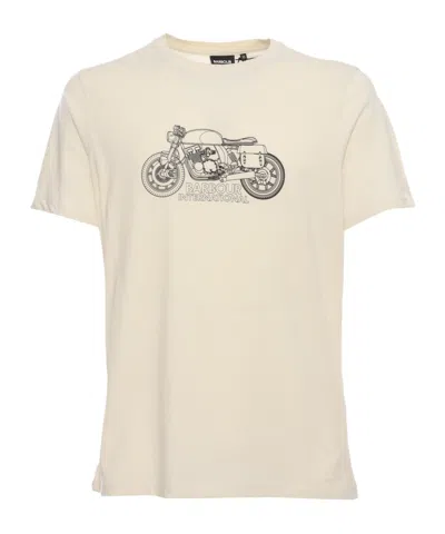 Barbour Short-sleeved T-shirt In Beige