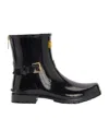 Barbour Short Warm Rain Boots In White