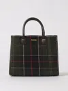 Barbour Borsa Tote Barrhill Classic Tartan In Green