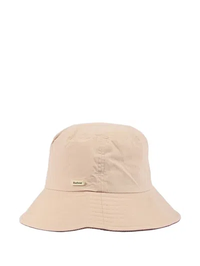 Barbour Showerproof Bucket Hat In Brown