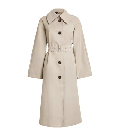 Barbour Showerproof Robyn Trench Coat In Neutral