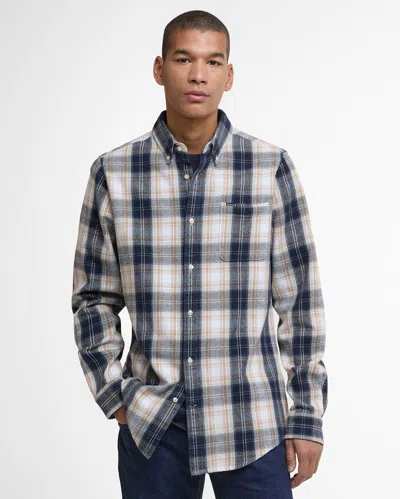 Barbour Sillwith Mens Tailored Checked Shirt In Multi