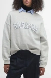 Barbour Silverdale Sweatshirt In Gray