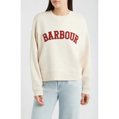 Barbour Silverdale Logo Sweatshirt In Calico