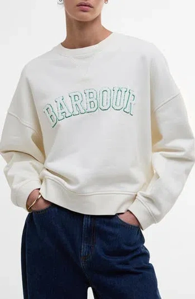 BARBOUR BARBOUR SILVERDALE LOGO SWEATSHIRT