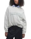 Barbour Silverdale Sweatshirt In Cloud Marl