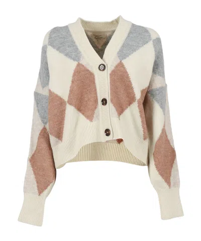 Barbour Silvia Knit Cardigan In Multi