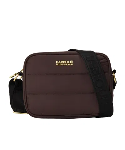 Barbour Simple Single-shoulder Bag In Brown