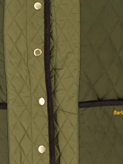 Barbour Single Breasted Coat In Multi
