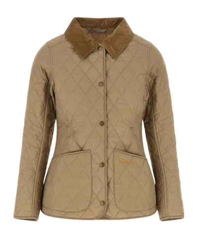 Barbour Single-breasted Casual Jacket In Brown