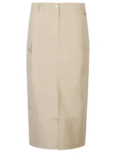 Barbour Skirt With Pockets In Sand