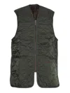 Barbour Quilted Waistcoat In Green
