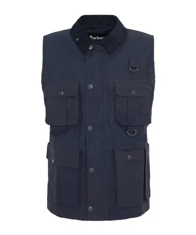 Barbour Sleeveless Vest In Black