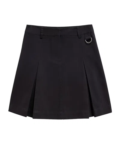 Barbour Slim Fit Mini Skirt In Black