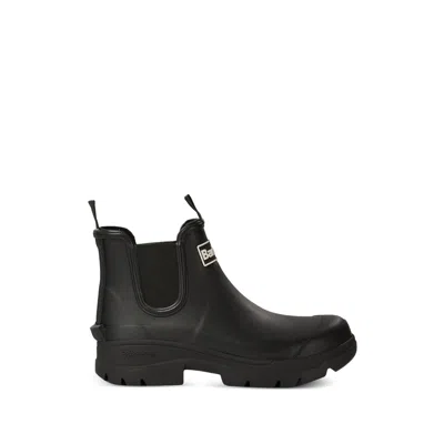 Barbour Slip-on Chelsea Ankle Boot In Black